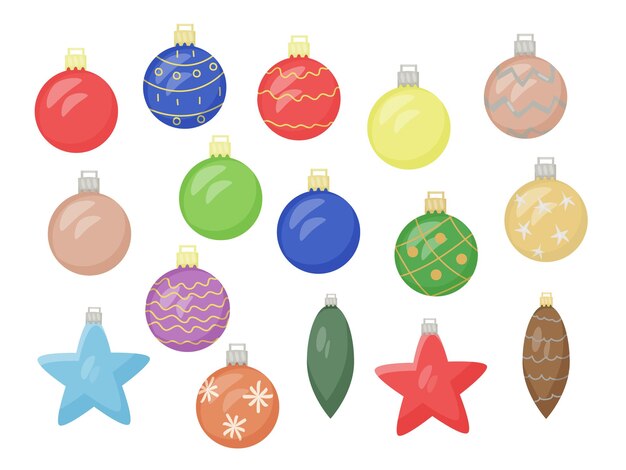 Decoraciones para el árbol de Navidad