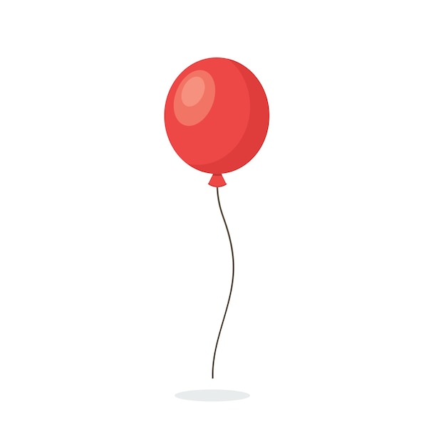 Decoraciones de fiesta de celebración de globos rojos