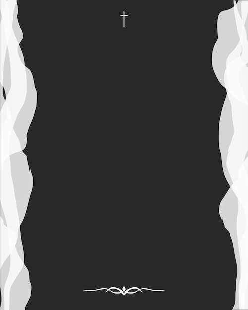 A deep charcoal background with soft fading edges and a simple empty frame in the center