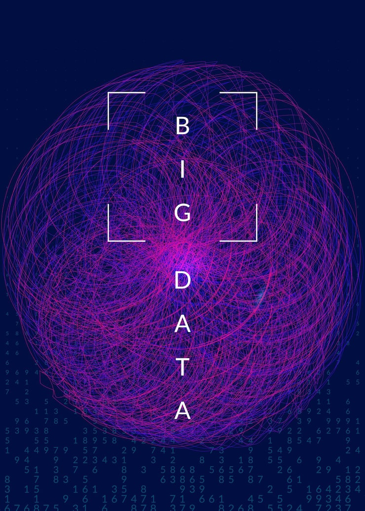 Vector deep learning background. technology for big data, visualization, artificial intelligence and quantum computing. design template for networking concept. abstract deep learning backdrop.