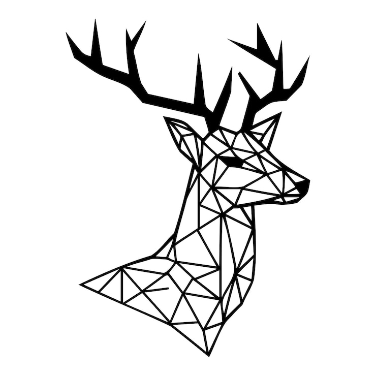 Vector deer_d geométrico