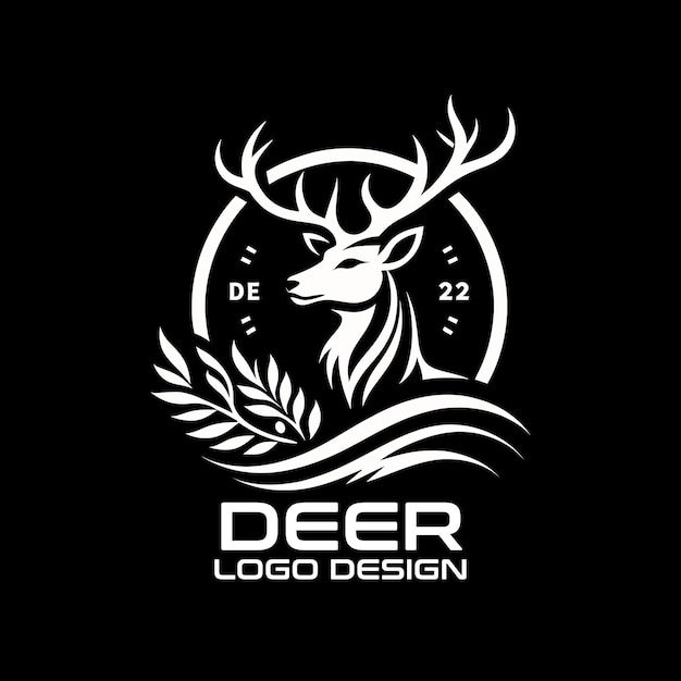 Deer Logo Vector Design