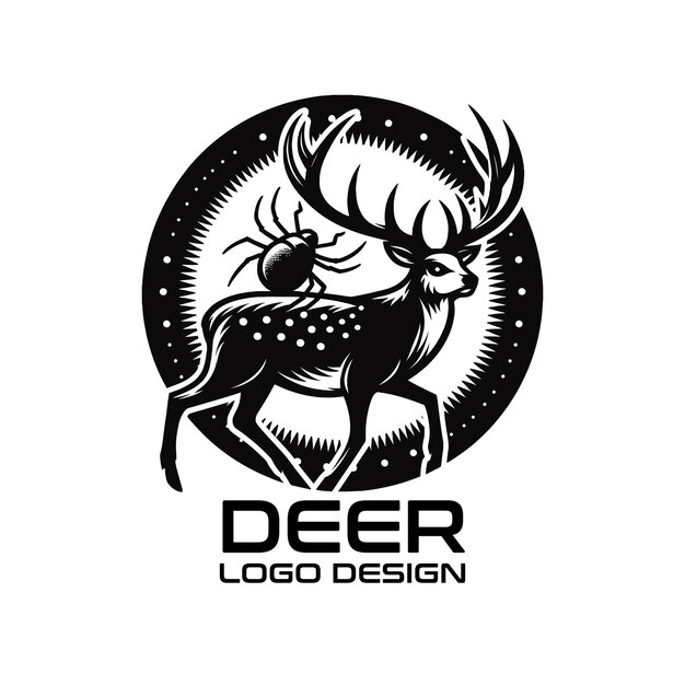 Deer Logo Vector Design