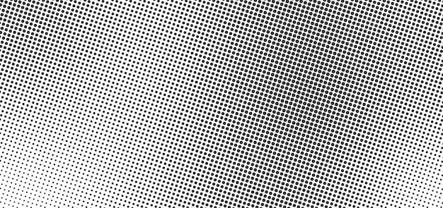 Degradado abstracto del diseño del vector del fondo de semitono en color negro