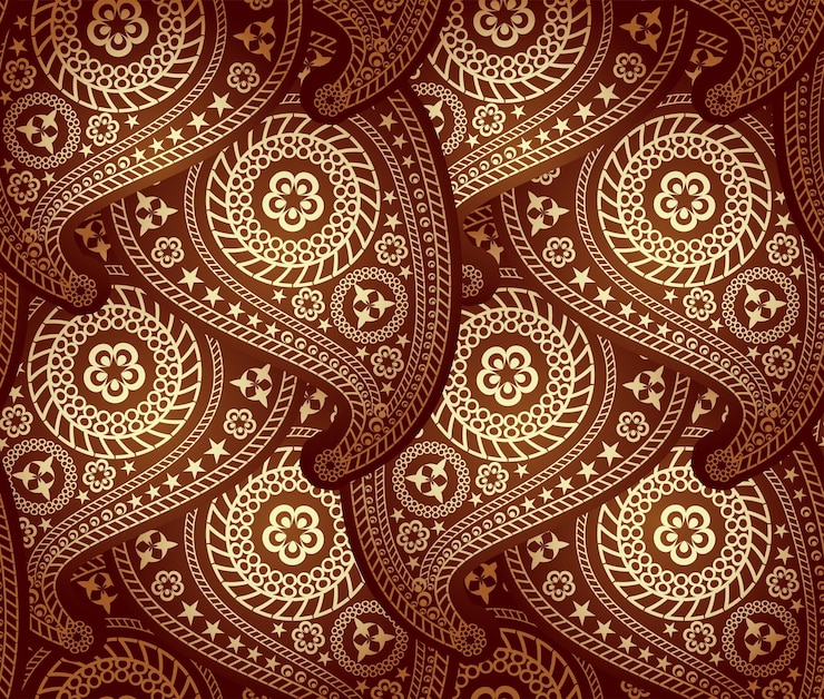 Vector degradado de color marrón oscuro y amplificador claro con diseño floral de vectores creativos