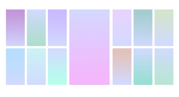 degradado pastel multicolor para pantallas de teléfonos inteligentes o aplicaciones móviles