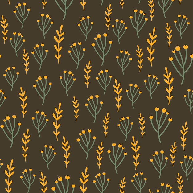 Deja un diseño de patrón sin costuras genial para el papel tapiz de tela moderna elementos dorados