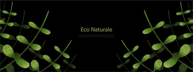 Deja el vector de diseño de fondo para la ecología.