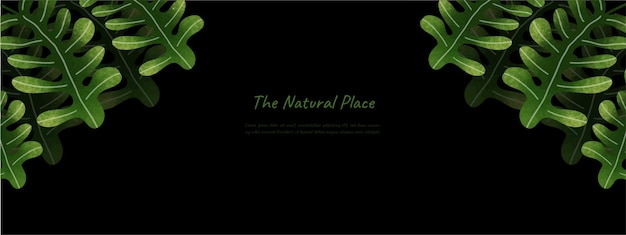 Deja el vector de diseño de fondo para la ecología.