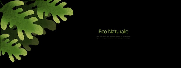 Deja el vector de diseño de fondo para la ecología.