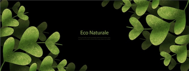 Deja el vector de diseño de fondo para la ecología.