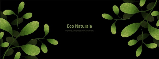 Deja el vector de diseño de fondo para la ecología.