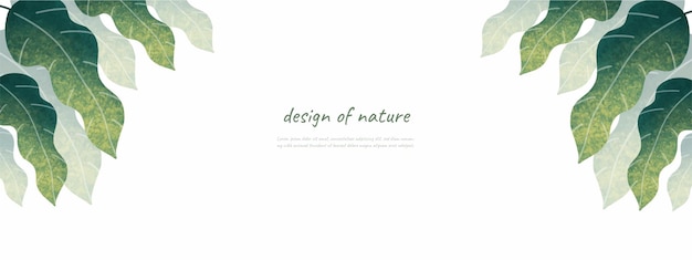 Deja el vector de diseño de fondo para la ecología.