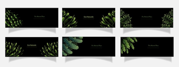 Deja el vector de diseño de fondo para la ecología.