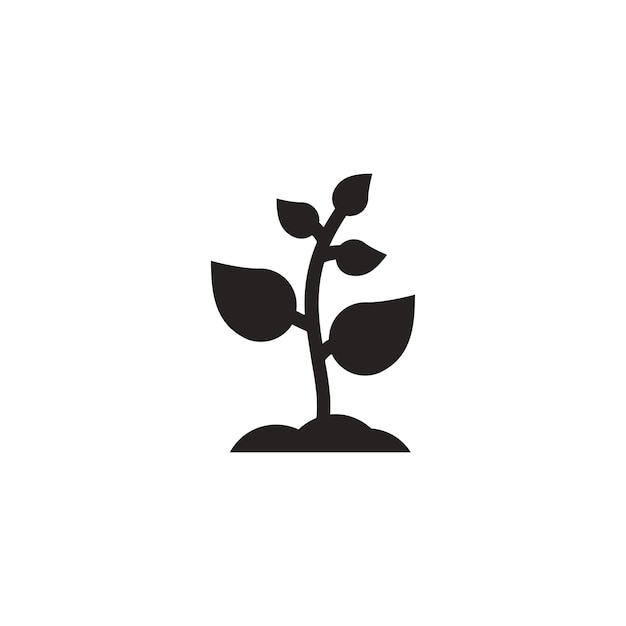 y deja el vector del icono de la planta