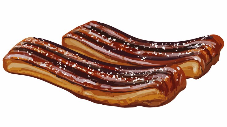 Vector deliciosa anguila unagi a la parrilla ilustración vectorial de alimentos japoneses