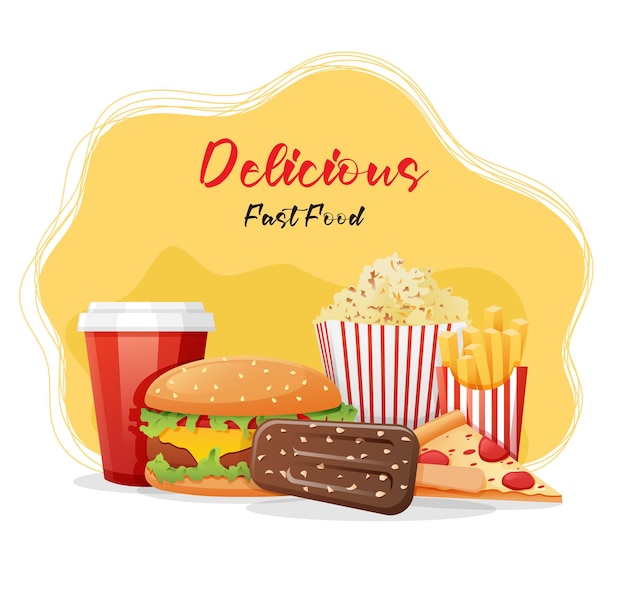 Deliciosa comida rápida