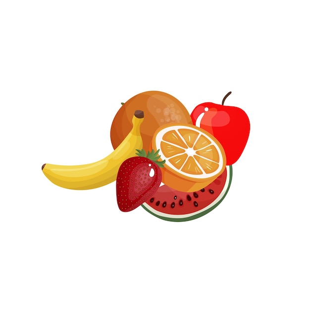 deliciosas frutas nutritivas y saludables