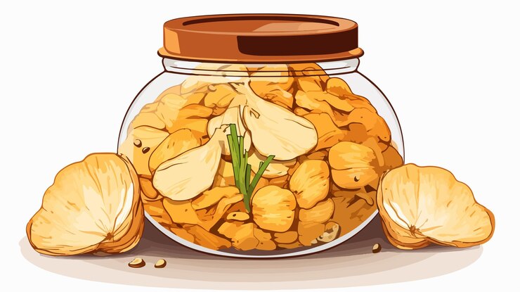 Vector deliciosas papas fritas de cebolla indonesias para los amantes de los bocadillos