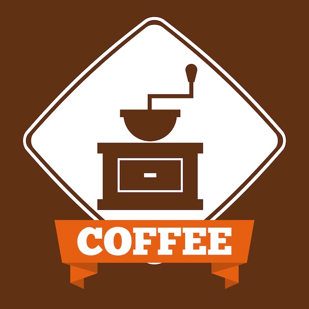 delicioso diseño de café, ilustración vectorial gráfico eps10