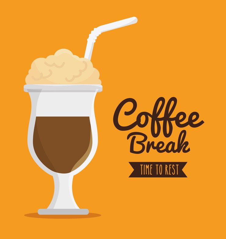 Vector delicioso diseño de coffee break