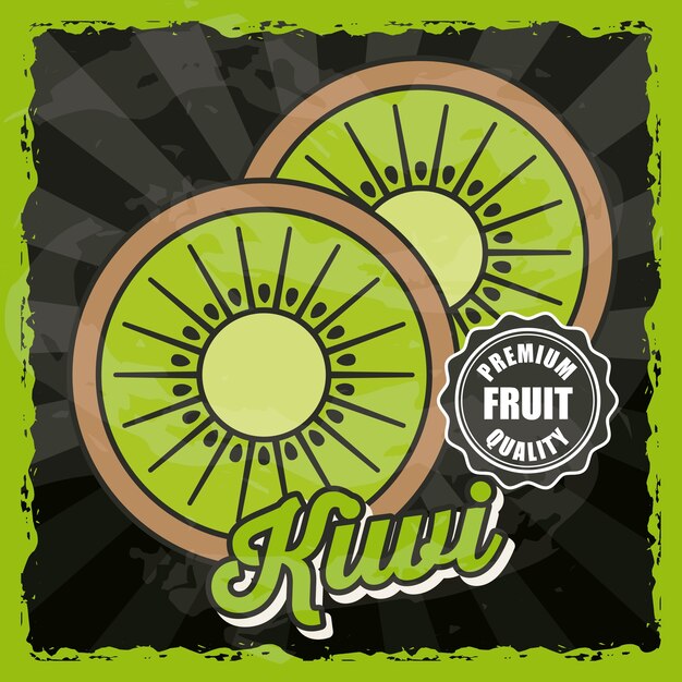 Delicioso diseño de fruta