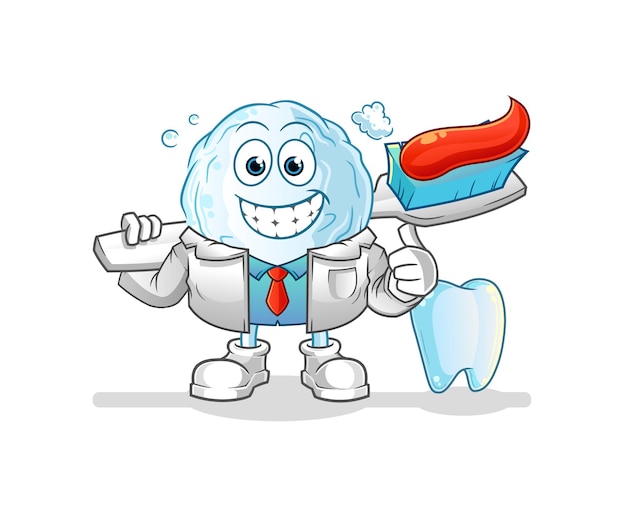 dentista bola de nieve
