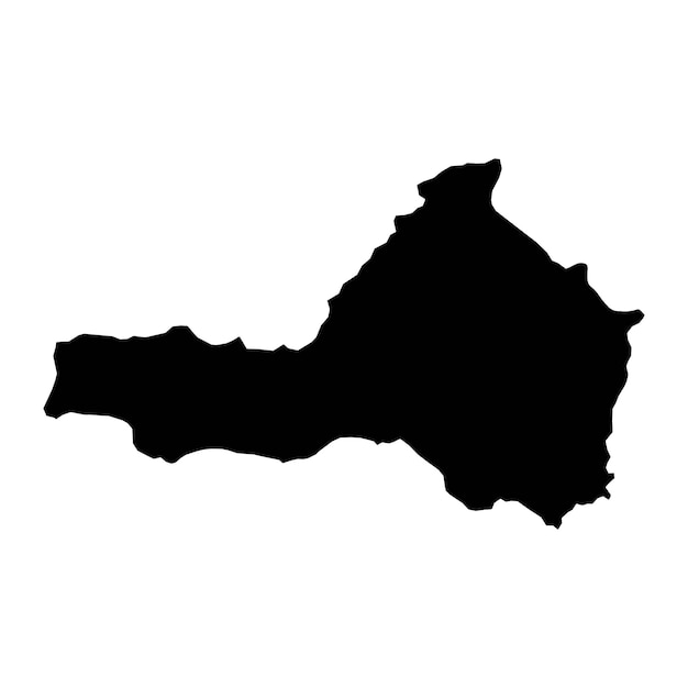Departamento de Nueva Segovia mapa división administrativa de Nicaragua Ilustración vectorial