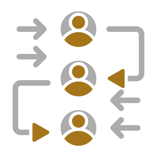 Dependencias de diseño vectorial Estilo del icono