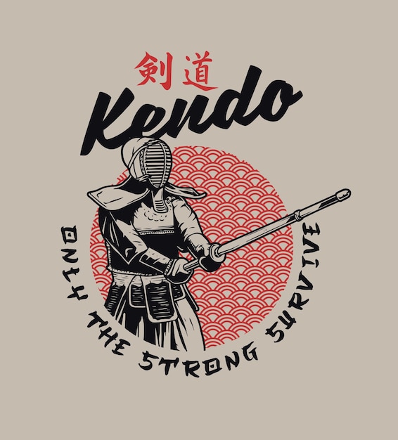deporte tradicional japonés de kendo