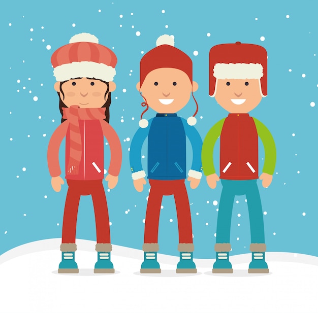 Deportes de invierno y accesorios de vestir.