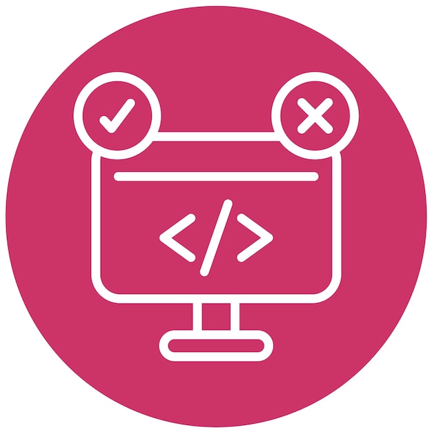 Desafío de codificación de diseño vectorial Estilo de icono