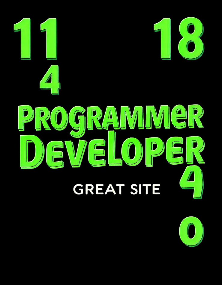 Vector desarrollador de programas gran sitio