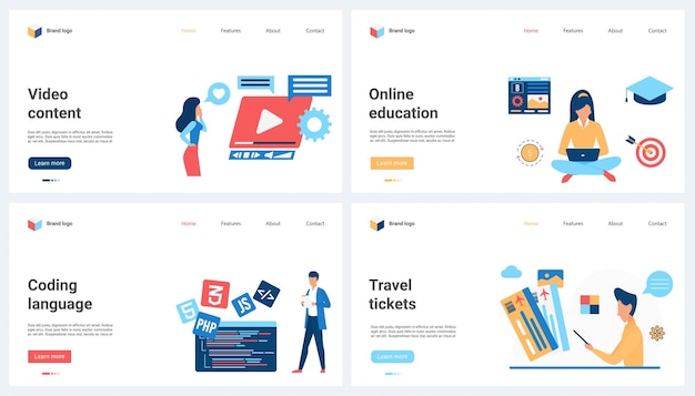 Desarrollo de contenidos de video y educación en línea en lenguajes de programación y codificación