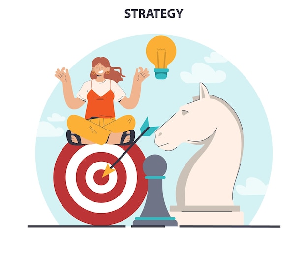 Desarrollo de estrategia Benchmarking y planificación empresarial Flujo de trabajo