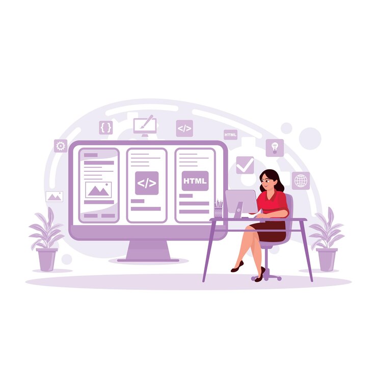 Vector desarrollo de un nuevo diseño de aplicación e interfaz de usuario en software de edición de gráficos digitales