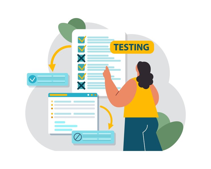 Vector desarrollo de producto nueva marca o puesta en marcha etapas de lanzamiento