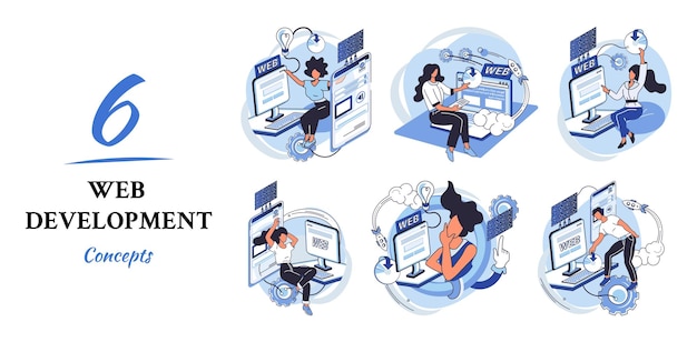 Desarrollo web Codificación y programación Creación de software digital Plataformas móviles de escritorio