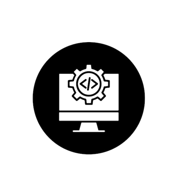 Desarrollo web Icon Vector art