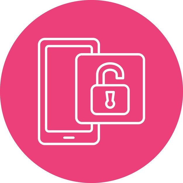 Desbloquear el icono