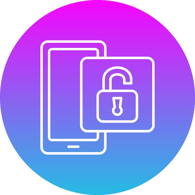 Desbloquear el icono