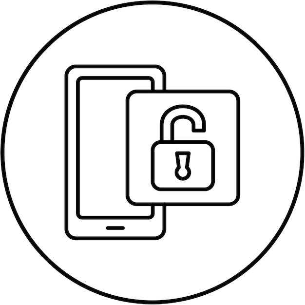 Desbloquear el icono