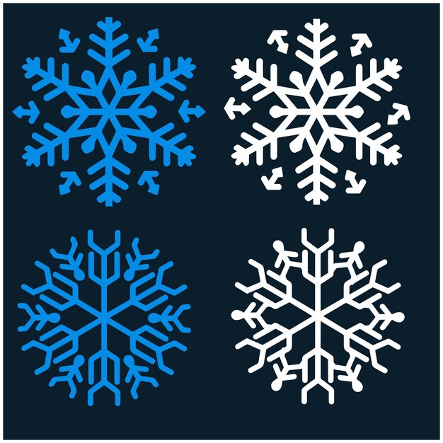 descarga gratuita de copos de nieve