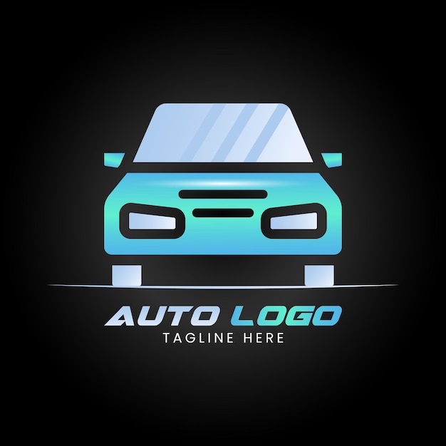 Descarga gratuita de vectores de logotipo de ilustración de coche
