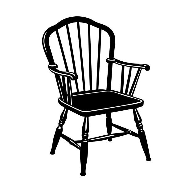 Descarga del vector de contorno de la silla de Windsor