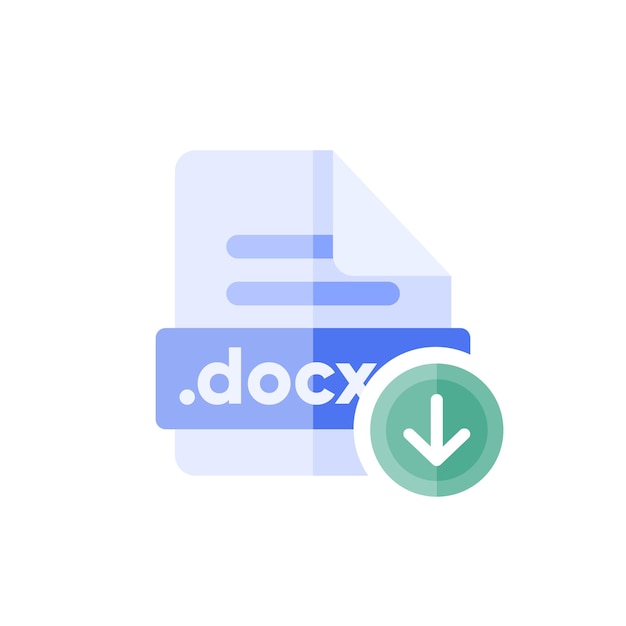 descargar archivo y documento en diseño plano