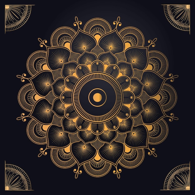Descargar archivo vectorial de diseño de mandala de diseño moderno