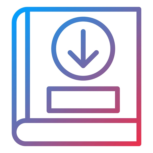 Descargar el estilo del icono del libro