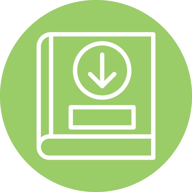 Descargar el estilo del icono del libro