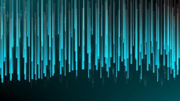 Descargar fondo de diseño abstracto de flujo de datos inalámbricos